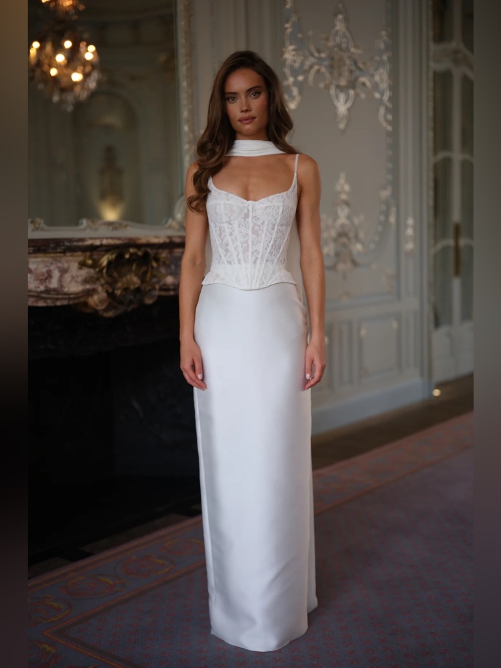 Rosie Etienne Penelope Satin Gown